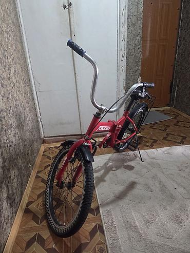 velosiped 20 luk: Crosser uşaq velosipedi - Rəng: qırmızı - Çərçivə: polad, klassik — 3