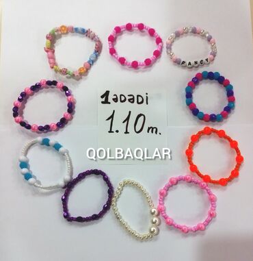 Bilərziklər: ƏL İŞİ olan qızlar üçün aksessuarlar satılır. 40 qəpikdən başlayan — 3