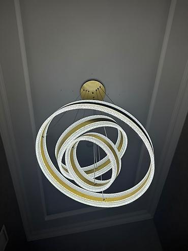 Ev üçün dekor: Led Çılçıraq, 4 və daha çox lampa, Metal — 2