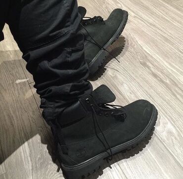 Другая мужская обувь: Timberland 6" Boot Black Nubuck, Premium качество 😮‍💨🫦, не разу не