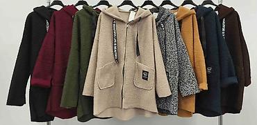 Krzneni kaputi: Ženska zimska gornja odeća – kolekcija - Shearling prsluk: tamno — 6