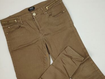 spodnie moro dresowe: Bershka, Material trousers for women, size L (EU 40)