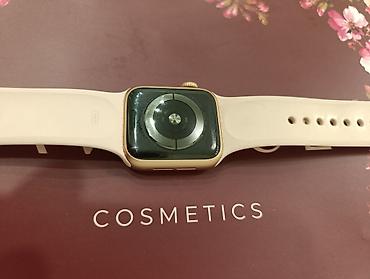 пиксель 10: Смарт‑часы в стиле Apple Watch series 5, корпус золотистый — 3