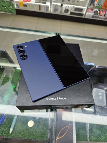 телефон самсунг в рассрочку: Samsung Galaxy Z Fold 6, Б/у, 256 ГБ, цвет - Синий, В рассрочку, 1 SIM, eSIM