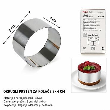 KMT Okrugla od nerđajućeg čelika 5406642 Okrugli prsten/kalup za