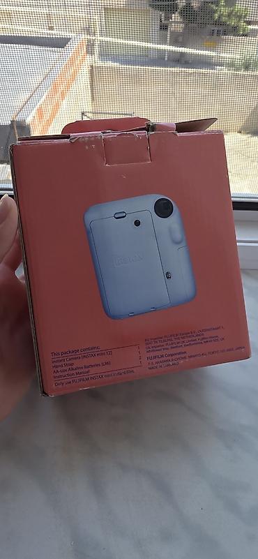 fujifilm instax: Fujifilm Instax mini 12 – pastel mavi rəngdə ani fotoaparat — 4
