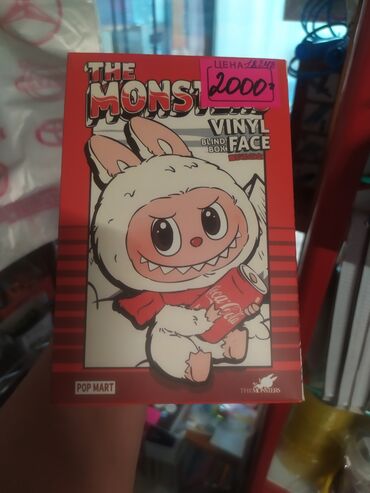 игрушка буу: Трендовая игрушка Labubu Coca-Cola. В фольгированном пакете и коробке