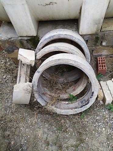 mini drel satilir: Beton halqa və kaman formalı elementlər dəsti
- Material: tökmə beton — 1