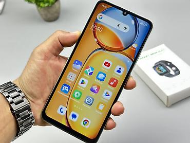 Уюлдук телефондор жана аксессуарлар: Redmi, Redmi 13C, Колдонулган, 256 ГБ, түсү - Жашыл, 2 SIM — 2