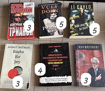 Kitablar və jurnallar: Müxtəlif janrlarda 23 kitabdan ibarət toplu. Bədii ədəbiyyat və — 1
