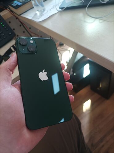 aple 13: IPhone 13, Alpine Green, Face ID