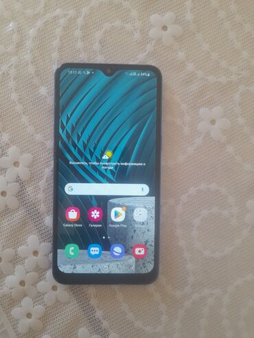 samsung a10s ekranı: Samsung A10s, rəng - Göy, Barmaq izi