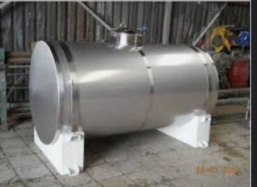 Baklar və çənlər: Paslanmayan poladdan süd və qida daşıma/saxlama çənləriSüd ve su — 15