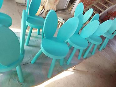 Stolice: 04. zeka mis stolice fi26cm 2700 din zeka mis fi 30 3100din kruna — 5