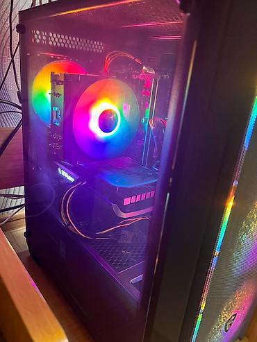 Masaüstü kompüterlər və iş stansiyaları: 🎮 MSI Gaming PC + MSI MAG 274F 200Hz Monitor | RTX 4060 Tam dəst — 2