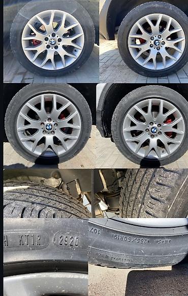 bmw x5 e53 4 8: Колеса в сборе 255 / 50 / R 19, Лето, Б/у, Комплект, Легковые, Литые, отверстий - 5 — 1