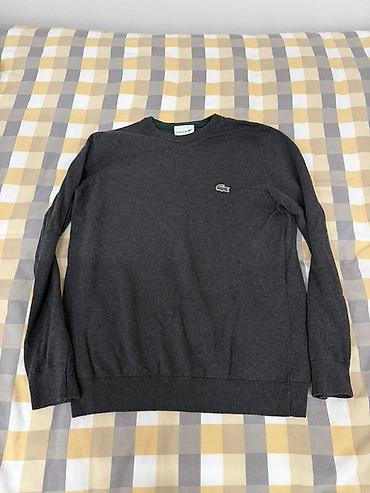 pull and: Lacoste – мужской джемпер с круглым вырезом - Бренд: Lacoste — 1