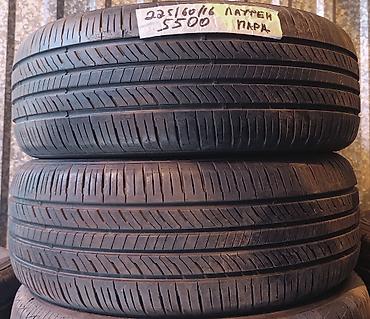 aeolus e70: Шины 225 / 60 / R 16, Лето, Б/у, Пара, Легковые, Корея, LAUFENN — 1