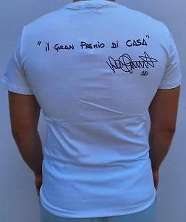 Majice: Muška majica kratkih rukava – bela, sa printom “46” i natpisom “il — 12