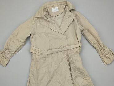 spodnie z imitacji skory bezowe: Transitional jacket, Zara, 10 years, 134-140 cm, condition - Good