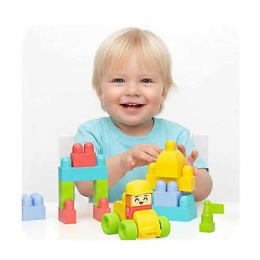 Kocke za decu: Meki konstrukcioni blokovi – Soft Bloki Blocks (24 delova) - — 3