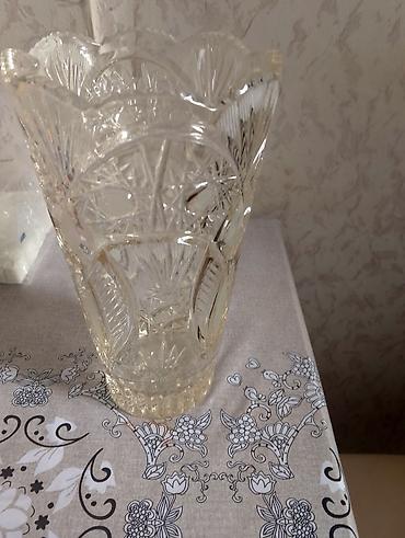 Вазы: Одна ваза, Хрусталь — 2