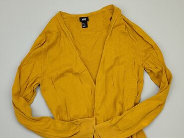 żółte bluzki eleganckie: Knitwear, H&M, M (EU 38), condition - Good