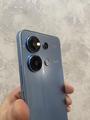 redmi note 11 adapter: Redmi Note 13, 128 GB, rəng - Mavi, Face ID, Barmaq izi — 9
