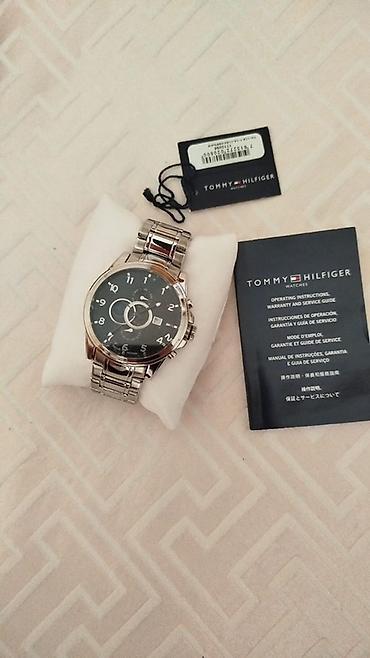 Aksesuarlar: Tommy Hilfiger kişi qol saatı orjinaldı istifade olunmayıb✅ - Brend — 1