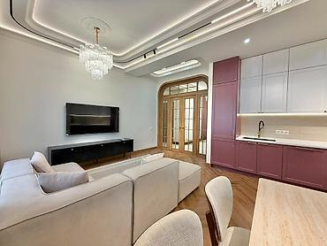 министерство: 4 комнаты, 134 м², Ала-Арча ТРЦ Элитка, 13 этаж, Дизайнерский ремонт — 2