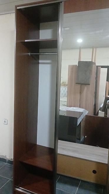 dəhliz dolabı işlənmiş: İşlənmiş, 2 qapılı, Güzgülü, Qəhvəyi, Kupe, Düz dolab — 3