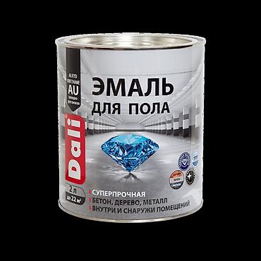 жылтырак: Эмаль для пола Dali AU (алкидно-уретановая), глянцевый, 2 л — 1