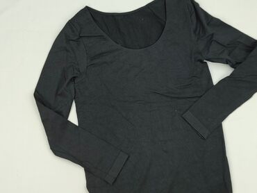 czarne eleganckie bluzki plus size: Women's blouse, size L (EU 40)