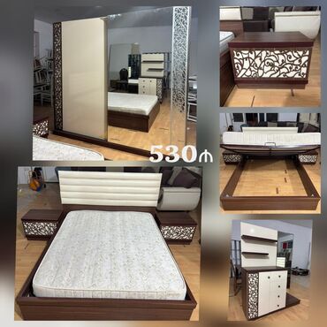 Asılqanlar: *530₼ YATAQ mebeli :-TƏCİLİ SATILIR*‼️ Bazalıdır ideal vəziyyətdə