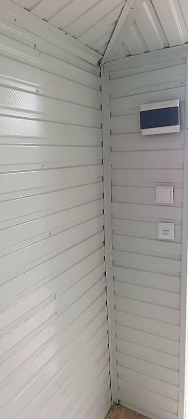 3 room flat: Передвижной металлический киоск/будка на прицепном шасси — 6