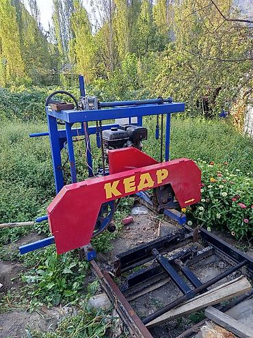 Дом и сад: Продам ленточную пилораму «Кедр» на колёсной каретке. Характеристики — 2