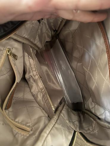 marc jacobs: Рюкзак Michael Kors с монограммой MK. - Материал: фирменное покрытие — 4