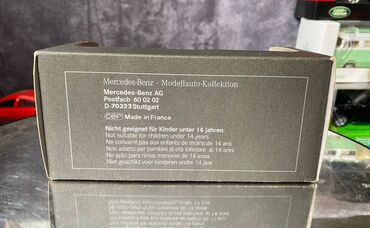 Avtomobil modelləri: Mercedes, 2000 il, 1:43, Dəmir, Ödənişli çatdırılma — 5