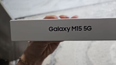 soyuducular yeni: Samsung Galaxy M14 5G, 128 GB, rəng - Mavi, Zəmanət, Barmaq izi