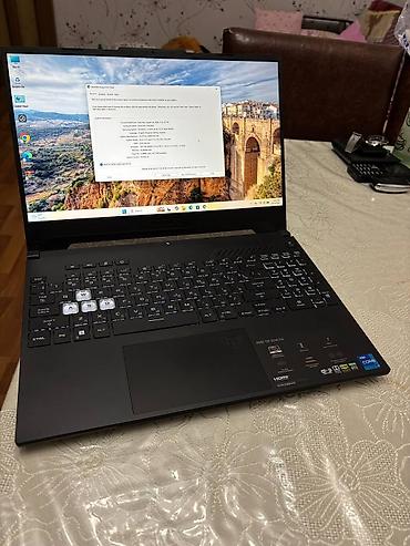 rtx 3070 laptop: Yeni ASUS TUF Gaming, 15.6 ", Intel Core i7, 512 GB, Ünvandan götürmə, Pulsuz çatdırılma, Rayonlara çatdırılma — 1