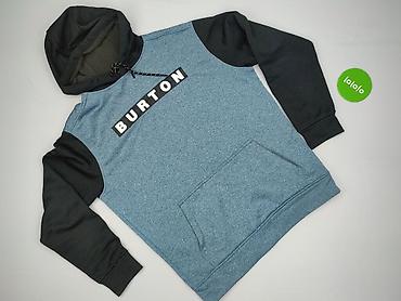 bordowe bluzy: Burton, Bluza z kapturem dla mężczyzn, rozmiar S — 2