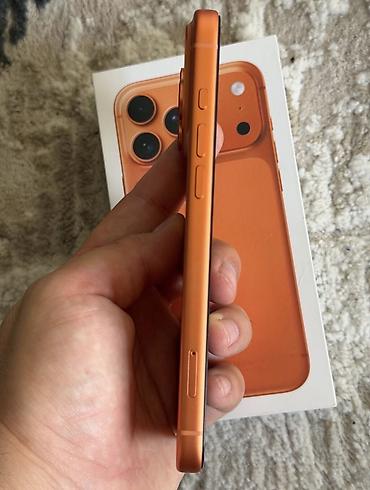 iphone qulaqlıq simli: IPhone 17 Pro Max, 256 GB, Narıncı — 2