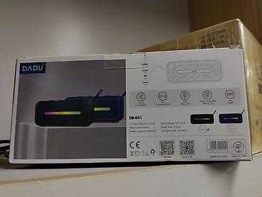 black: Портативная Bluetooth‑колонка DADU DB‑041 - 360° окружающее звучание — 1