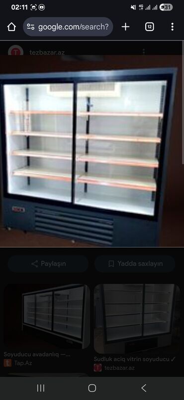 Soyuducu vitrinləri: Məhsul: İctimai iaşə obyektləri və mağazalar üçün soyuducu və vitrın -da lalafo.az — 33 Soyuducu vitrinləri: Məhsul: İctimai iaşə obyektləri və mağazalar üçün soyuducu və vitrın — 33