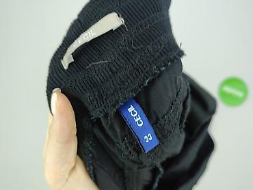 cargo pull and bear: Spodnie CECIL – męskie, czarne, rozmiar 33 - Model z elastycznym — 4