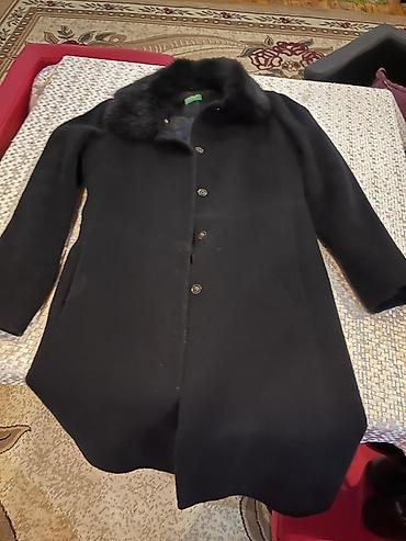 Paltolar: Palto, Benetton, L, rəng - Qara — 3