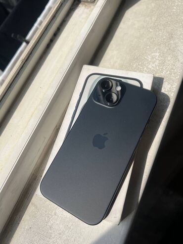 телефон айфон 15: IPhone 15, Новый, 128 ГБ, Midnight, Коробка, 100 %