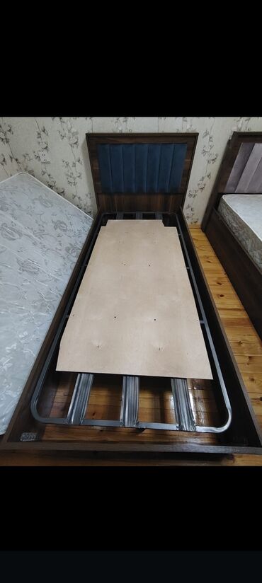 Çarpayılar: İşlənmiş, Təknəfərlik çarpayı, Matras ilə, Siyirməsiz — 2