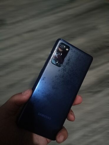 чехии: Samsung Galaxy S20, Колдонулган, 64 ГБ, түсү - Көк, 2 SIM