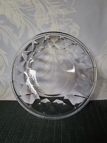 Činije: Servis cinija za poslastice itd.tezak kristal rucna obrada. Servis — 14